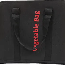 Canvas 1 Piece Vegetable Grocery Bag (Black)-CTKTC3711 Grocery Bag-image-96