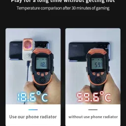 Cubonic X Memo DL03 Compact On/Off Switch Instant Cooling Adjustable to all Smartphone Mobile Radiator USB Fan image 4