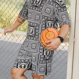 Tshirt Regular Shorts Co-ords Set-image-33