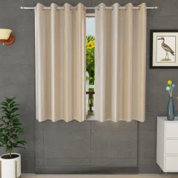 152.4 cm (5 ft) Polyester Window Curtain (Pack Of 2)-17