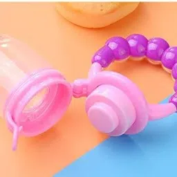 keykart BPA-Free Silicone Fruit Nibbler & Feeder for Babies and Toddlers | Feeder image 5