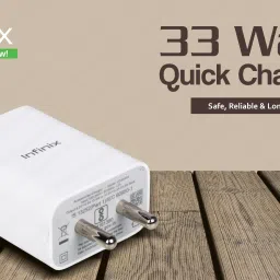 Infinix 33 W Supercharge 3.4 A Wall Charger for Mobile-image-85
