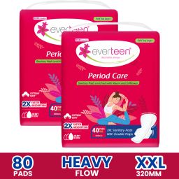 Period Care XXL Soft with Neem-Safflower - (40 Pads Each) Sanitary Pad-image-54