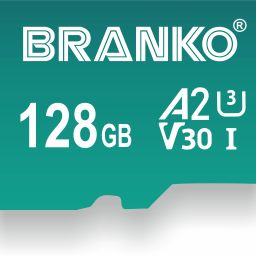 Branko V30 A2-128GB A2 128 GB MicroSD Card UHS Class 3 130 MB/s Memory Card Compatible with Camera-19