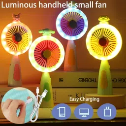 Mini Handheld Fan For Outdoor, Strong Wind, USB Charging, Low Sound, 1Pcs-14