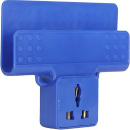 Expro EX-02 WALL HANGING,PORTABLE,ALL TYPES OF CHARGERS SUPPORTED DARK BLUE Mobile Holder-27