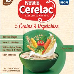 Baby Cereal 5 Grains & Vegetables for 18 -24 months baby Cereal-image-46