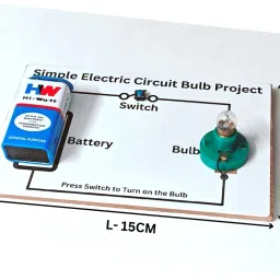 esptronics Electric Circuit Project For Grade 6 Toy Holder Bulb Kit Working Model image 2