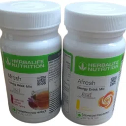 Lemon (50g)& Kashmiri Kahwa (40g) Flavoured Afresh Mix Combo Energy Drink-image-68