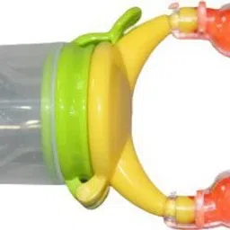Pacifier/Nibbler for Baby||Silicone Fruit and Juice Feeder/Teether ||Kids Nipple Pacifier for Fruit Vegetable for 6-12 Months BPA-Free||Baby Bite Trainer Feeder Feeder-0