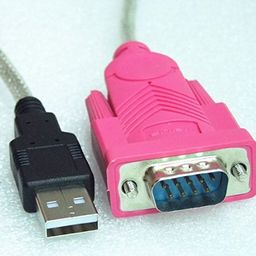 Technotech USB 2.0 to Serial (9-Pin) DB-9 RS-232 Converter Cable/USB 2.0 to RS232 Cable image 1