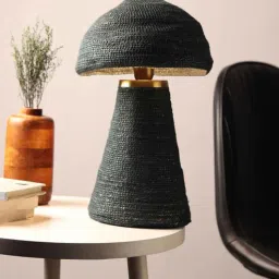de maison decor Luna Meadowgrass Blue Colour Night Table Lamp-picture-48