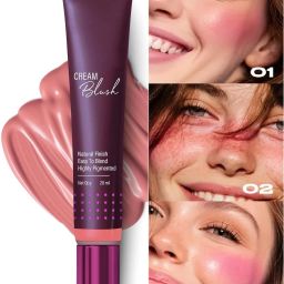Liquid Cream Blush | Dewy-Matte Finish | Highly Pigmented | Long-Lasting Formula-image-18