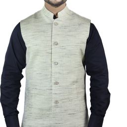 w s textile Self Design Men Waistcoat-picture-31