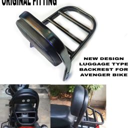 NEW DESIGN LUGGAGE HEAVY METAL BACKREST FOR AVENGER Bike Headlight Grill-26
