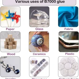 kangara B7000-50ml Transparent Glue For General Purpose Adhesive Glue image 5