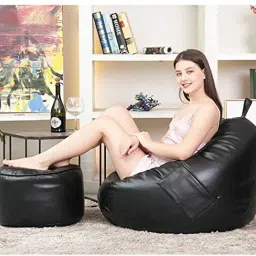 4XL Tear Drop Bean Bag Cover(Without Beans)-image-23