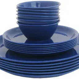 Pack of 18 PP (Polypropylene) Dinner Set-image-7