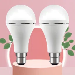 Emergency 15W Inverter LED Bulb with 1200mAh Rechargeable Battery Pack of 2 A186 4 hrs Bulb Emergency Light-image-90