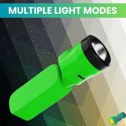 USB Rechargeable LED Torch Light with COBB Light With 1200mAh Battery LifeT291 Torch-image-84
