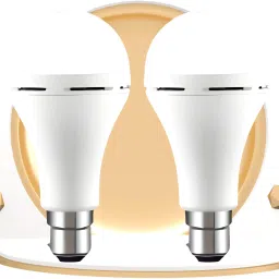 Emergency 12W Inverter LED Bulb with 2000mAh Rechargeable Battery Pack of 2 j188 4 hrs Bulb Emergency Light-picture-1