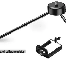 PULTO Tripod Stand Metal tripod 3Kg Capacity +Bluetooth Shutter Remote Control Tripod, Monopod, Monopod Kit, Tripod Ball Head, Tripod Bracket, Tripod Clamp, Tripod Kit-15