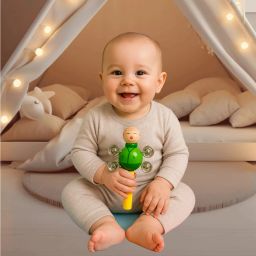 ring happy soft grip color joyful tone Rattle-image-99