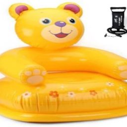 (USA*X10 )PREMIUM QULAITY FOR YOURS KIDS STARS ,AGE 0-5YEARS PRIMIUM WORLD FAMUS TEDDY ANIMAL SHAPE INFLATABLE AIR CHAIR(HAWA WALI KURSI) WITH THREE VALVE HEAVY DUTY MANUAL AIR PUMP.BEST SELLER ,PEOPLE CHOICE GIFT FOR KIDS AGE 0- 5 YEARS KIDS AND BABY TEDDY ANIMAL CHAIR, COMFIRTABLE AND ENJOYBLE ,LIKES AND LOVED BY YOURS KIDS AND BABIES. BEST GIFT FOR YOUR GROWING KIDS. Inflatable Sofa/ Chair, Inflatable Toy Pump.4 Inflatable Sofa/ Chair, Inflatable Toy Pump-97