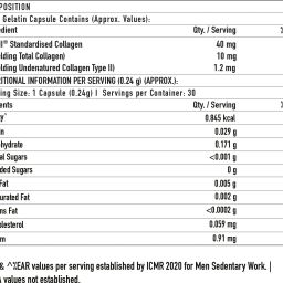 truebasics UC-II Undenatured Typ II Collagen, 40mg image 3