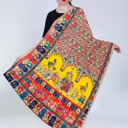 Chiffon Printed Multicolor Women Dupatta-picture-20