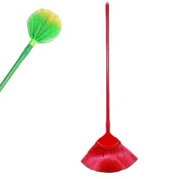 Jala Feather Duster | Plastic Cleaner Long Extendable Handle Broom Stick Ceiling Dry Duster-image-16