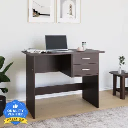Bevel with 2 Drawer | Suitable for Home & Office | Engineered Wood Study Table-26