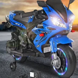 by Flipkart Brand Mini Super Racer BMW (Ninja) 1 to 3 year Rechargeable Electric Bike Battery Operated Ride On-52