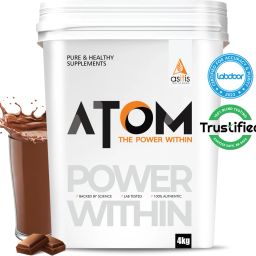 ATOM with Digestive Enzymes | USA Labdoor Certified for Purity Whey Protein-26