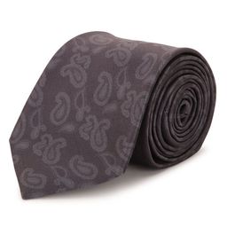 Tossido Men Taupe Printed Broad Tie-image-95
