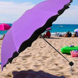 Travel Compact Magic Umbrella 3 Fold Umbrella for Girls, Women_8851 Umbrella-image-91