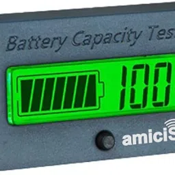 amicisense Coulometer 80V 100A True Battery Capacity Indicator Voltage Tester Digital Battery Tester image 2