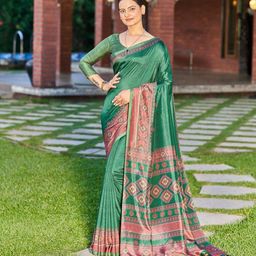 Kandora Ethnic Motifs Saree-image-73