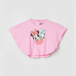 max Floral Print Cape Sleeve Cotton Cape Top-image-14