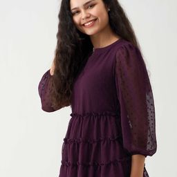 AASK Self Design Layered A-Line Top image 3
