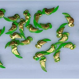 Parrot For Art & Craft Work & Making jhumar,Toran,Door Hanging Size 5cm (Pic 20)-image-0