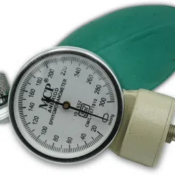Dr care Aneroid Sphygmomanometer BP Monitor Upper Arm Cuff Manual Display Monitor Precision Aneroid Blood Pressure Monitor with and Adjustable Cuff Bp Monitor image 2