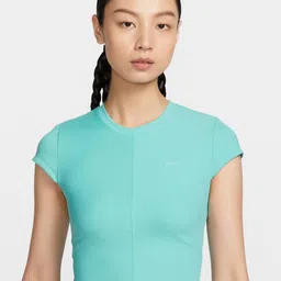 Nike One Fitted Rib Women's Dri-FIT Short-Sleeve Cropped Top-image-46