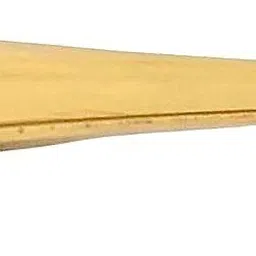 a & h enterprises Spoon Set for Dining Table Brass Set of 3 pieces Plain Design Daily Use Brass Table Spoon Set image 4