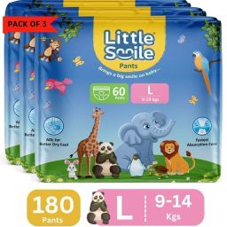 Better Dry Feel Baby Diaper Pants | Large | Pack of 3 - L-12