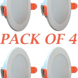 VEDRID 9 Watt Fall Ceiling Panel Light 4 Inch Cutting (Pack of 4) Recessed Ceiling Lamp-15