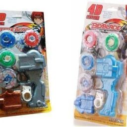 8 Spinning Top, 2 Handle Launcher, Sticker Set-image-49