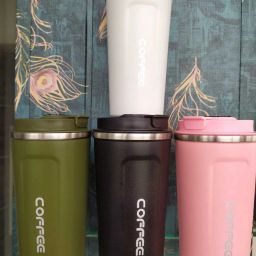 Stainless Steel Vacuum Insulated Coffee 500ml Insulated Coffee Cups Stainless Steel Coffee Mug-image-1