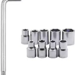 10Pcs Hex Socket Wrench Spanner Tool Goti Set for Automobiles/Bike/Car Repair Single Sided L Type Wrench-image-2
