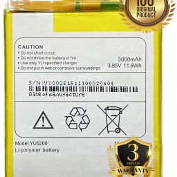 GIFFEN Mobile Battery For Micromax YU Yureka S ( YU5200 ) - Original Battery-56
